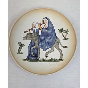 Goebel Janet Robson
Plate 1974 Holy Family Flight Egypt West Germany